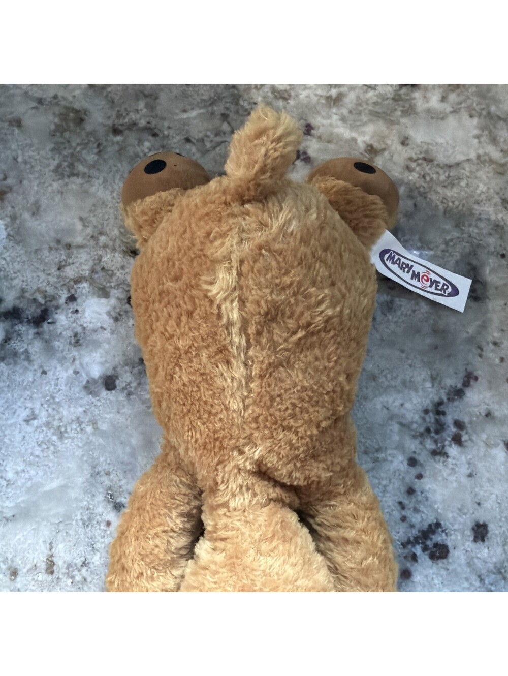 Mary Meyer Bear Plush Flip Flops Sacks 9" Honey Brown Beanbag Beanie Vtg 1999